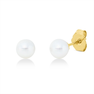 Ohrstecker  18kt Gelbgold mit 0,00ct Diamanten