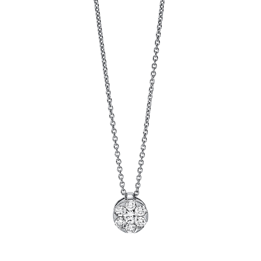 Collier 18 kt GG, mit ZÖ 42 cm