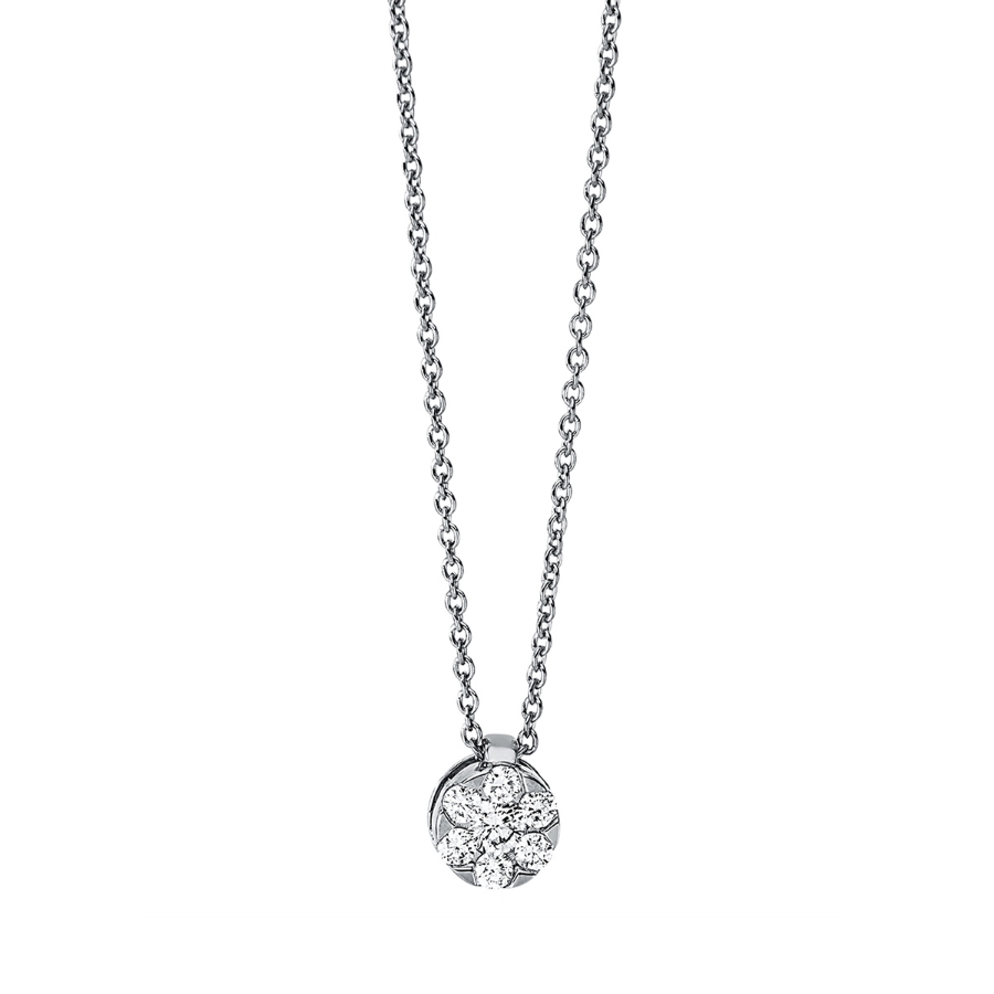 Collier 18 kt GG, mit ZÖ 42 cm