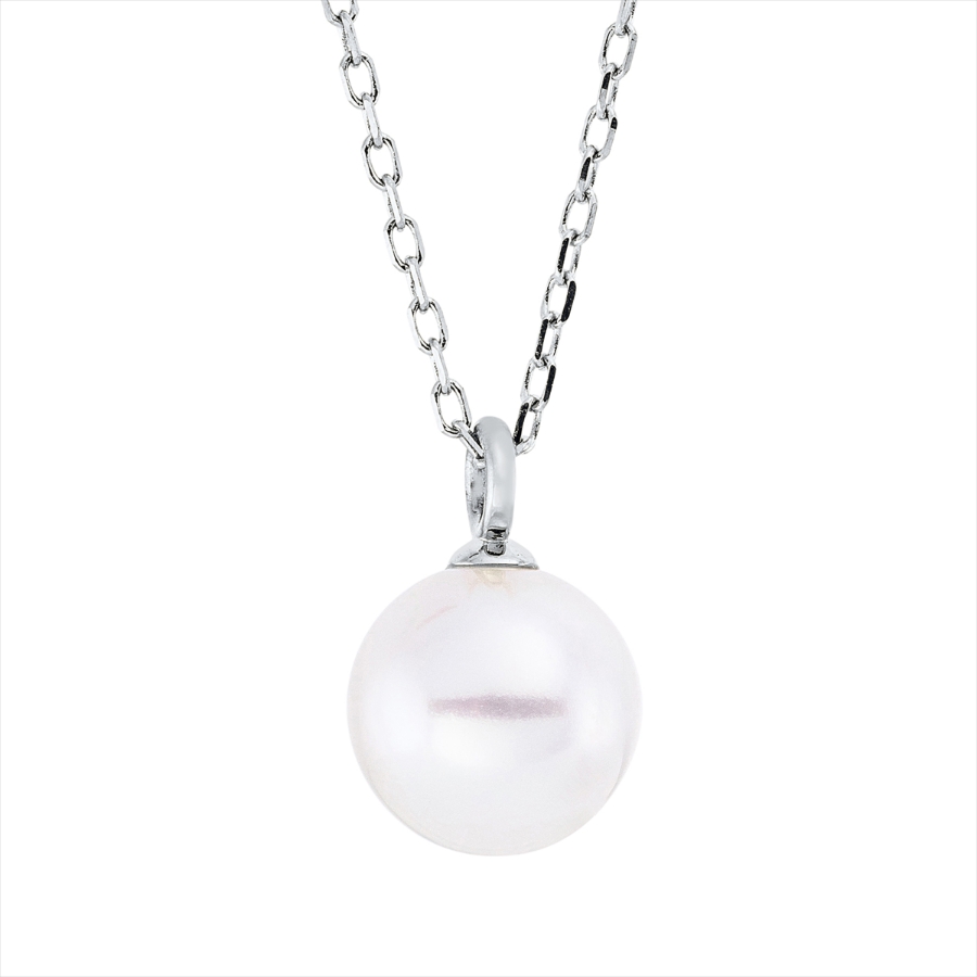 Collier  18kt Weißgold mit ZÖ 40.6 cm ,43.2 cm mit 0,00ct Diamanten