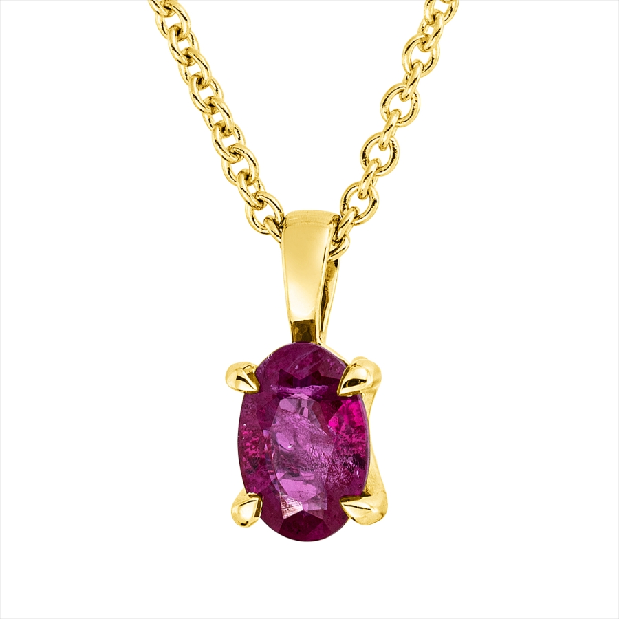 Collier 18 kt GG, mit ZÖ 42 cm