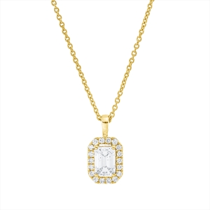 Collier 4er-Krappe 18 kt GG, mit ZÖ 42 cm