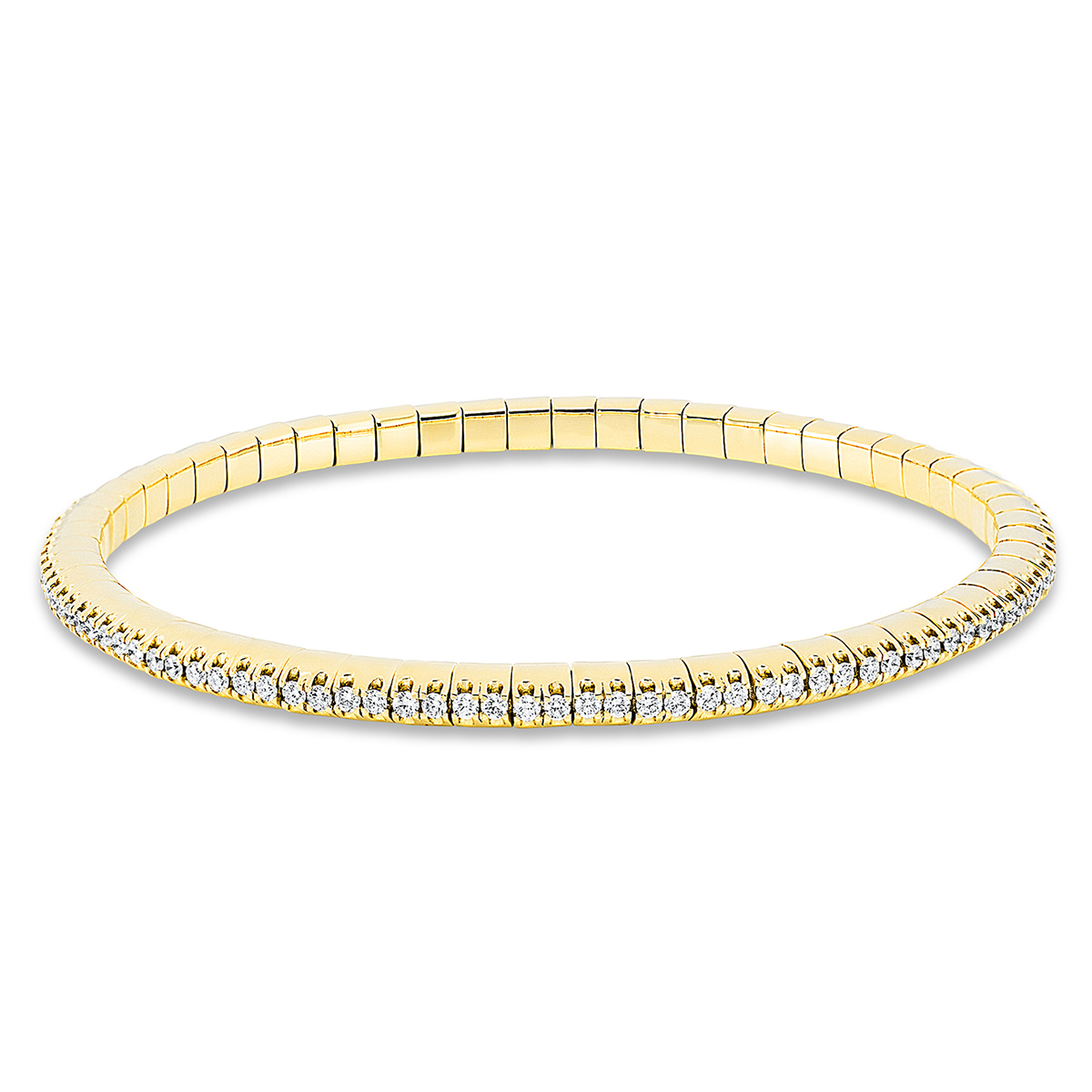 Armband 18 kt GG, Flex-Band, variabel
