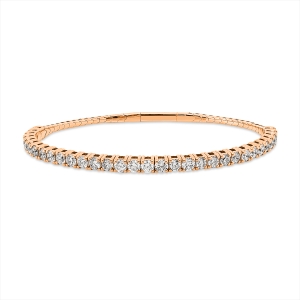 Armband 4er-Krappe 18 kt GG, flexibel