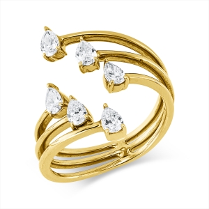 Ring 18 kt GG