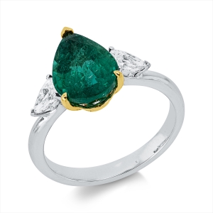 Ring 18 kt WG+GG