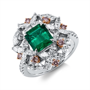 Ring 18 kt WG+RG
