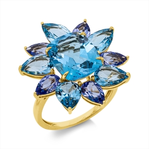 Ring 18 kt GG