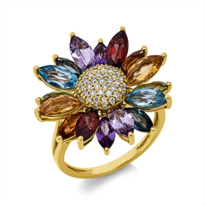 Ring 18 kt GG