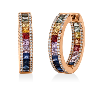 Creolen 18 kt RG