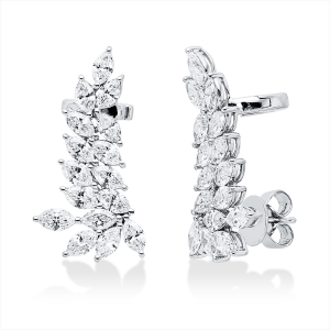 Ohrstecker  18kt Weißgold mit 3,09ct Diamanten