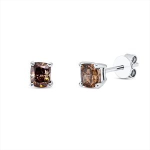Ohrstecker 4er-Krappe 18 kt WG