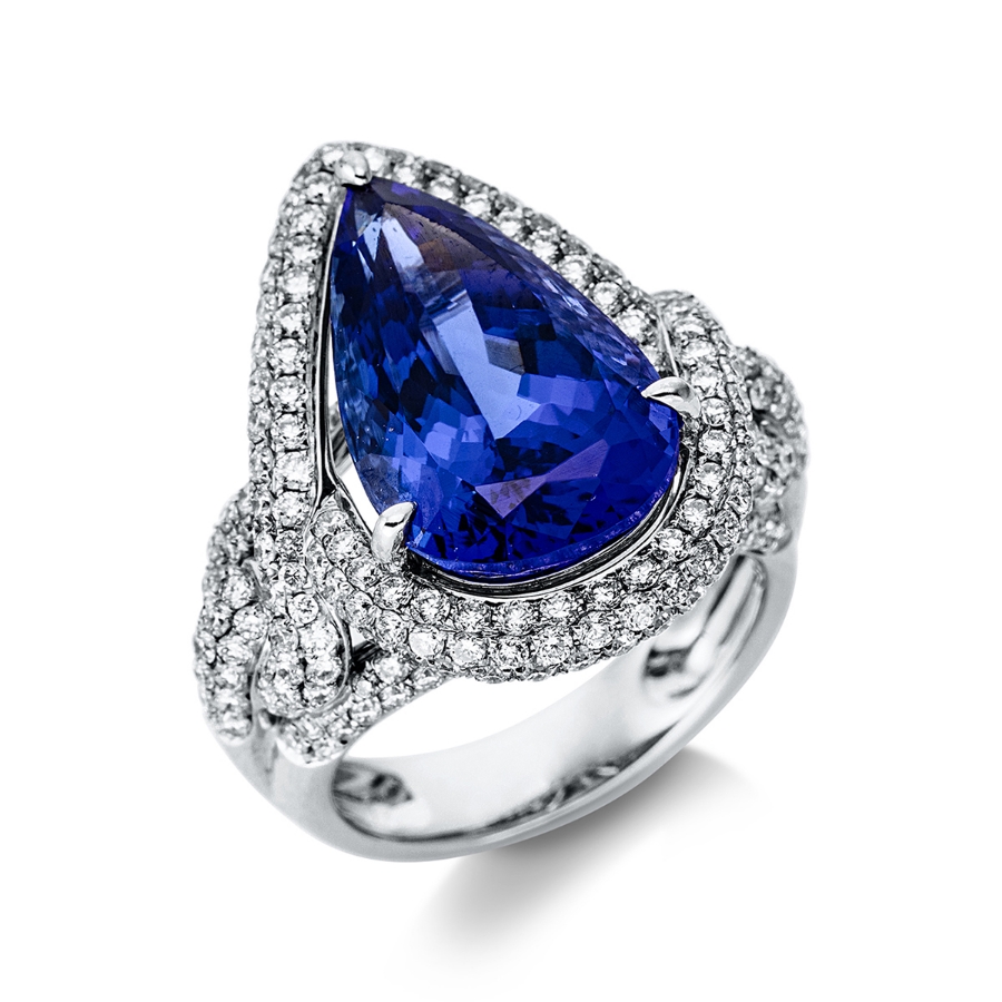Ring 3er-Krappe 18 kt WG