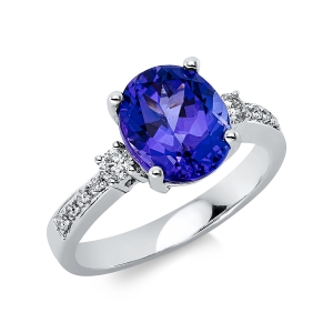 Ring 4er-Krappe 18 kt WG