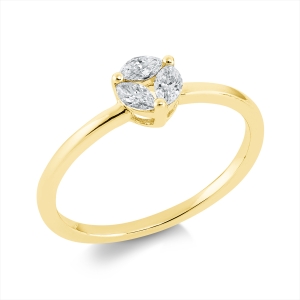 Ring 18 kt GG