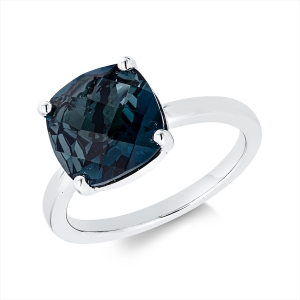 Ring 4er-Krappe 18 kt WG
