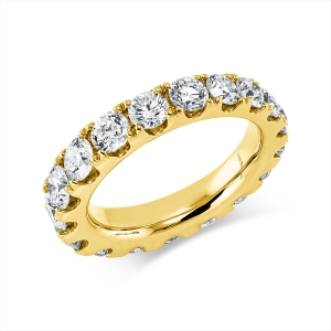 Infinity Memoire Ring  14kt Gelbgold mit 2,82ct Diamanten