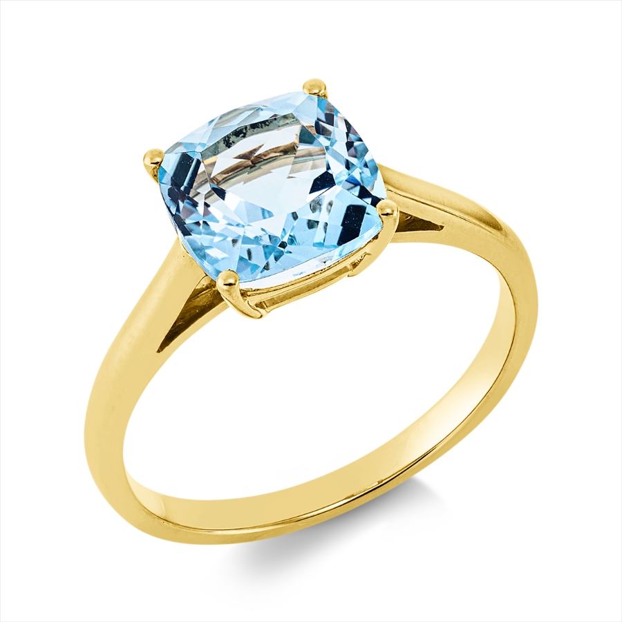 Ring 4er-Krappe 18 kt GG