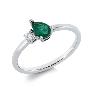 Ring 3er-Krappe 18 kt WG