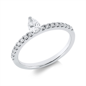 Ring 3er-Krappe 18 kt WG