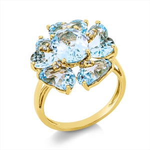 Ring 18 kt GG