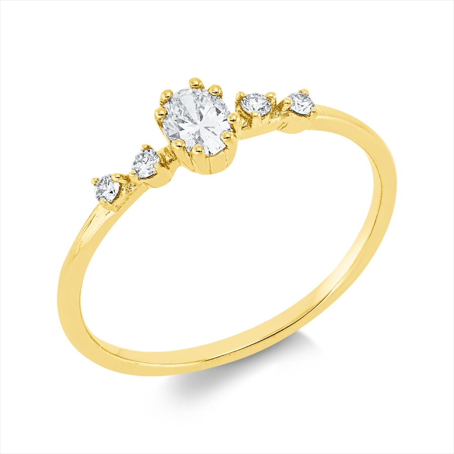 Ring 18 kt GG