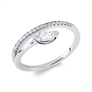 Ring Zarge 18 kt WG