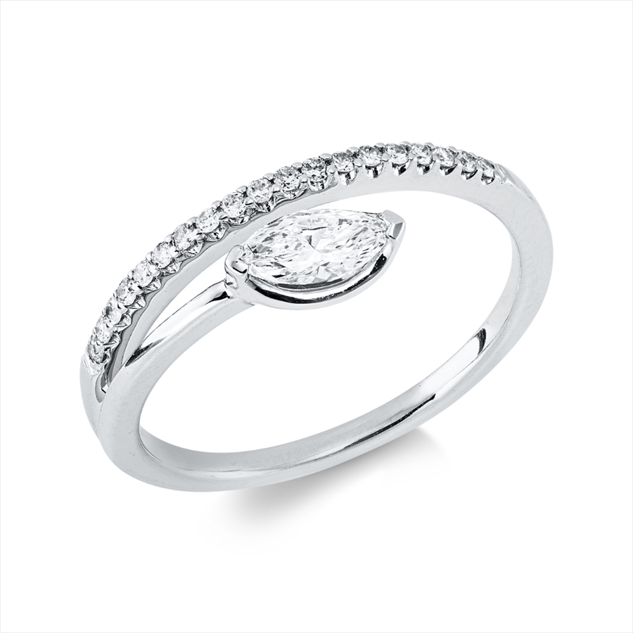 Ring Zarge 18 kt WG