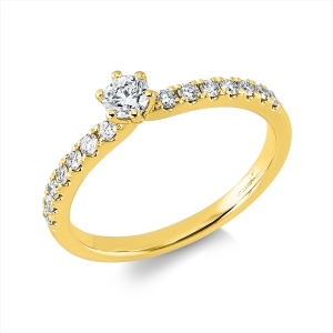 Ring 6er-Krappe 14 kt GG
