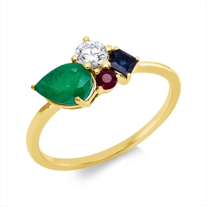 Ring 18 kt GG