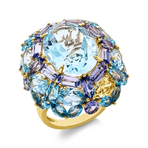Ring 18 kt GG