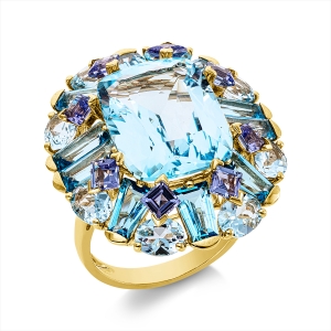 Ring 18 kt GG