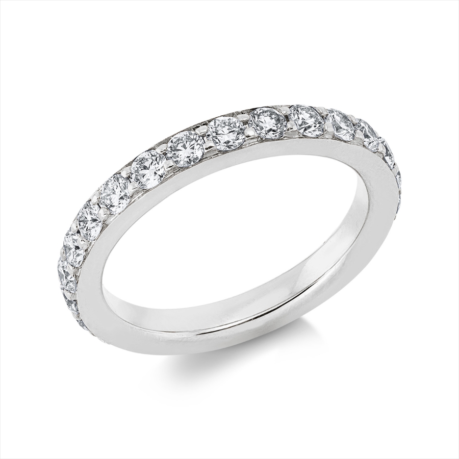Infinity Memoire Ring  18kt Gelbgold mit 1,51ct Diamanten