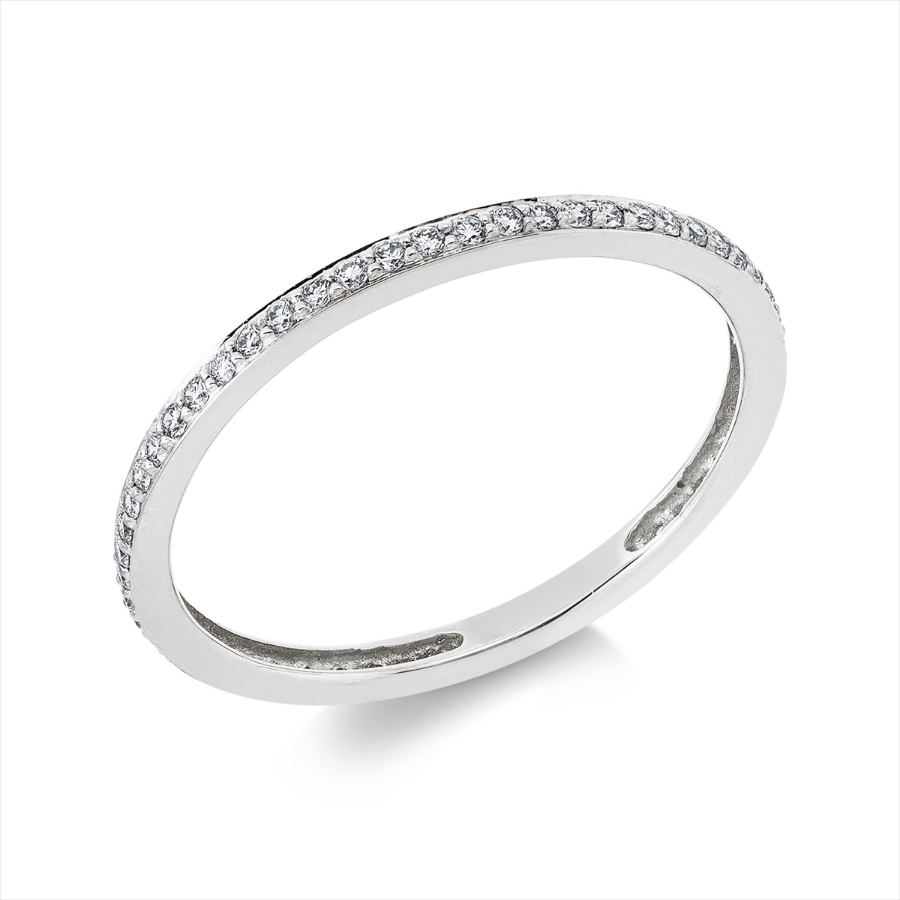 Infinity Memoire Ring  18kt Gelbgold mit 0,25ct Diamanten