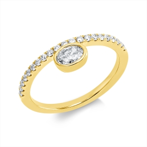 Ring 18 kt GG