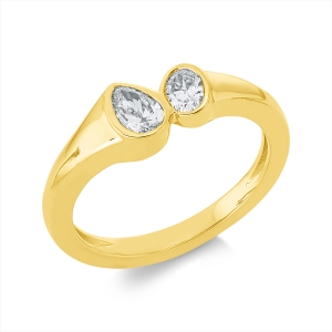 Ring Zarge 18 kt GG