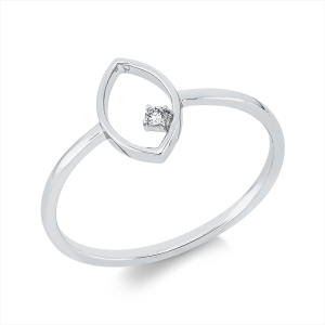 Ring 4er-Krappe 18 kt GG