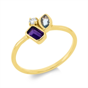 Ring 18 kt GG