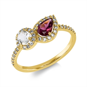 Ring 18 kt GG