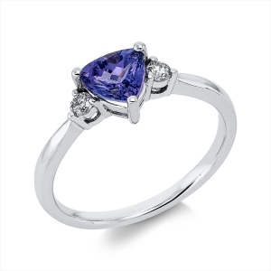 Ring 3er-Krappe 14 kt WG