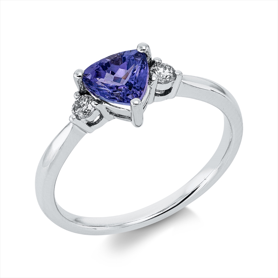 Ring 3er-Krappe 14 kt WG