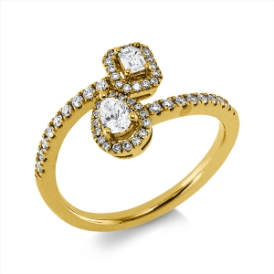 Ring 18 kt GG