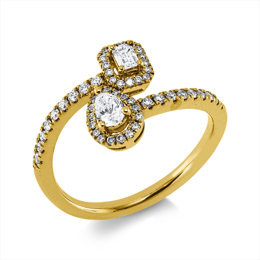 Ring 18 kt GG