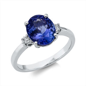 Ring 4er-Krappe 18 kt WG