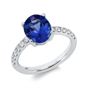 Ring 4er-Krappe 18 kt WG