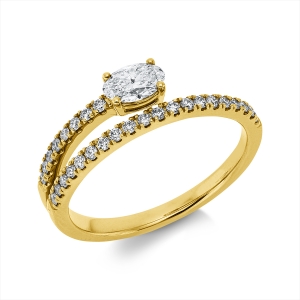 Ring 18 kt GG