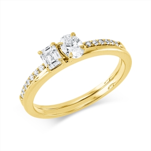 Ring 18 kt GG