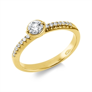 Ring Zarge 18 kt GG