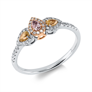 Ring 18 kt WG+RG