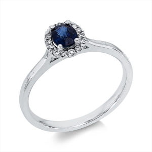 Ring 4er-Krappe 18 kt WG